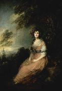 Thomas Gainsborough Mrs. Richard B. Sheridan oil painting picture wholesale